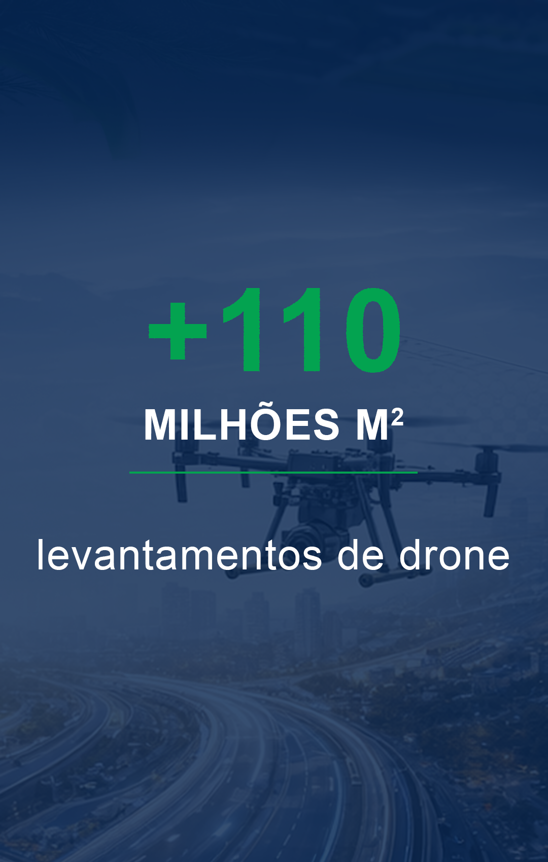 Levantamento drone